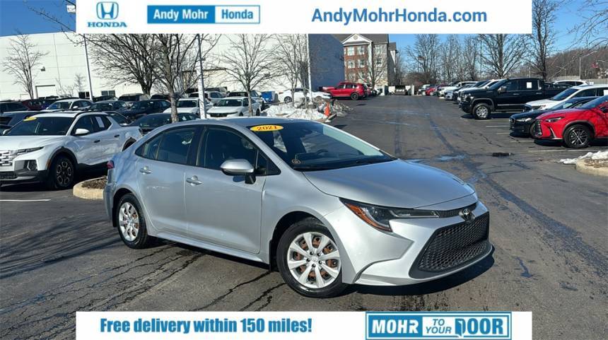 2021 Toyota Corolla LE — Sedan — 93,994 mi — Bloomington, IN