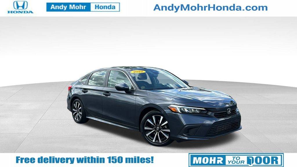 2022 Honda Civic EX — Sedan — 23,727 mi — Bloomington, IN