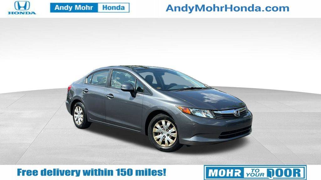 2012 Honda Civic LX — Sedan — 138,470 mi — Bloomington, IN