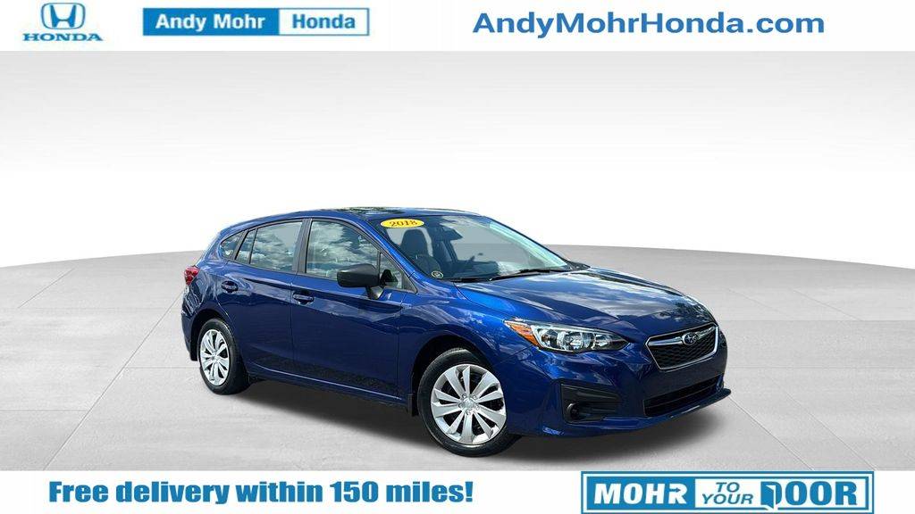 2018 Subaru Impreza 2.0i — Hatchback — 45,334 mi — Bloomington, IN