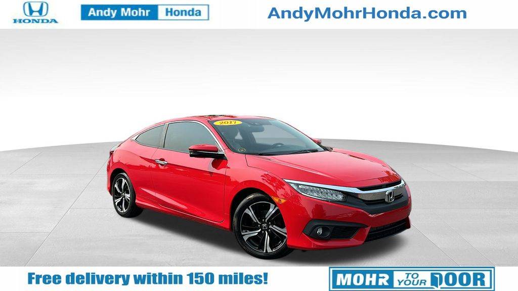 2017 Honda Civic Touring — Coupe — 87,921 mi — Bloomington, IN