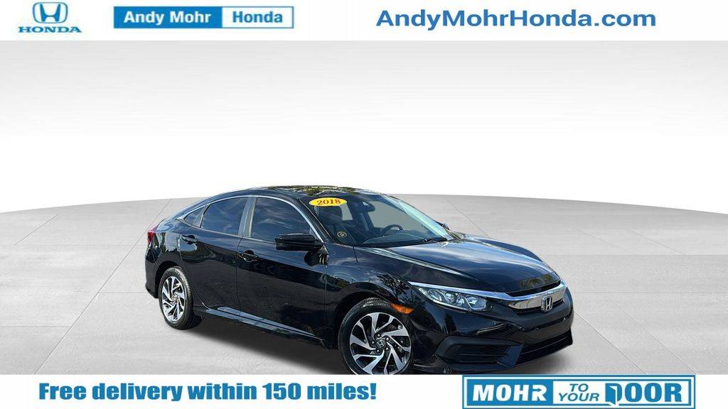 2018 Honda Civic EX — Sedan — 104,231 mi — Bloomington, IN