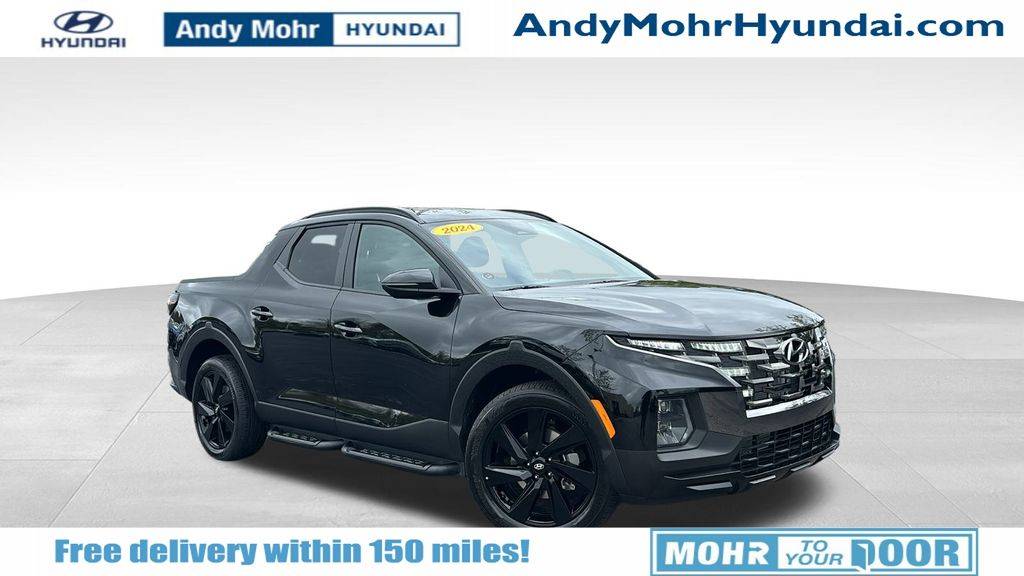 2024 Hyundai Santa Cruz NIGHT — Pickup Truck — 3,502 mi — Bloomington, IN