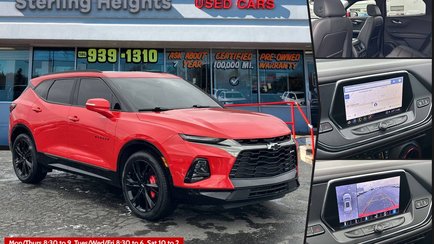 2021 Chevrolet Blazer RS — SUV — 50,673 mi — Sterling Heights, MI