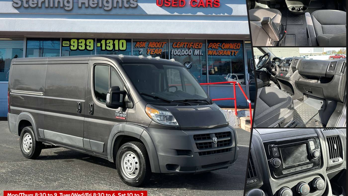 2017 Ram ProMaster Cargo Van 1500 — Cargo Van — 126,534 mi — Sterling Heights, MI