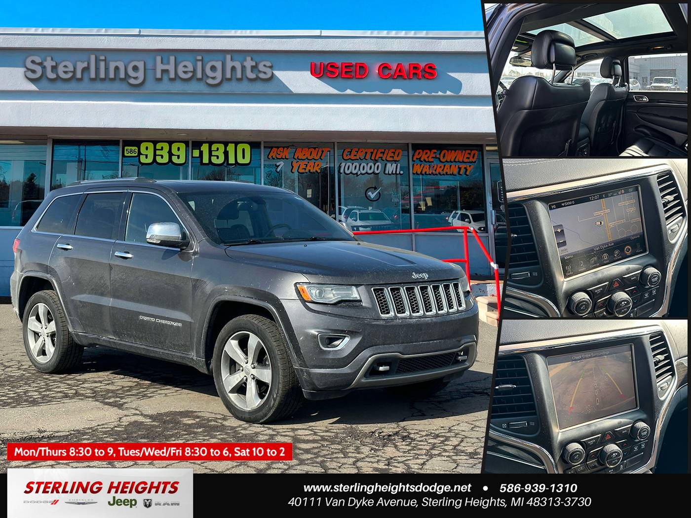2014 Jeep Grand Cherokee Overland — SUV — 140,247 mi — Sterling Heights, MI