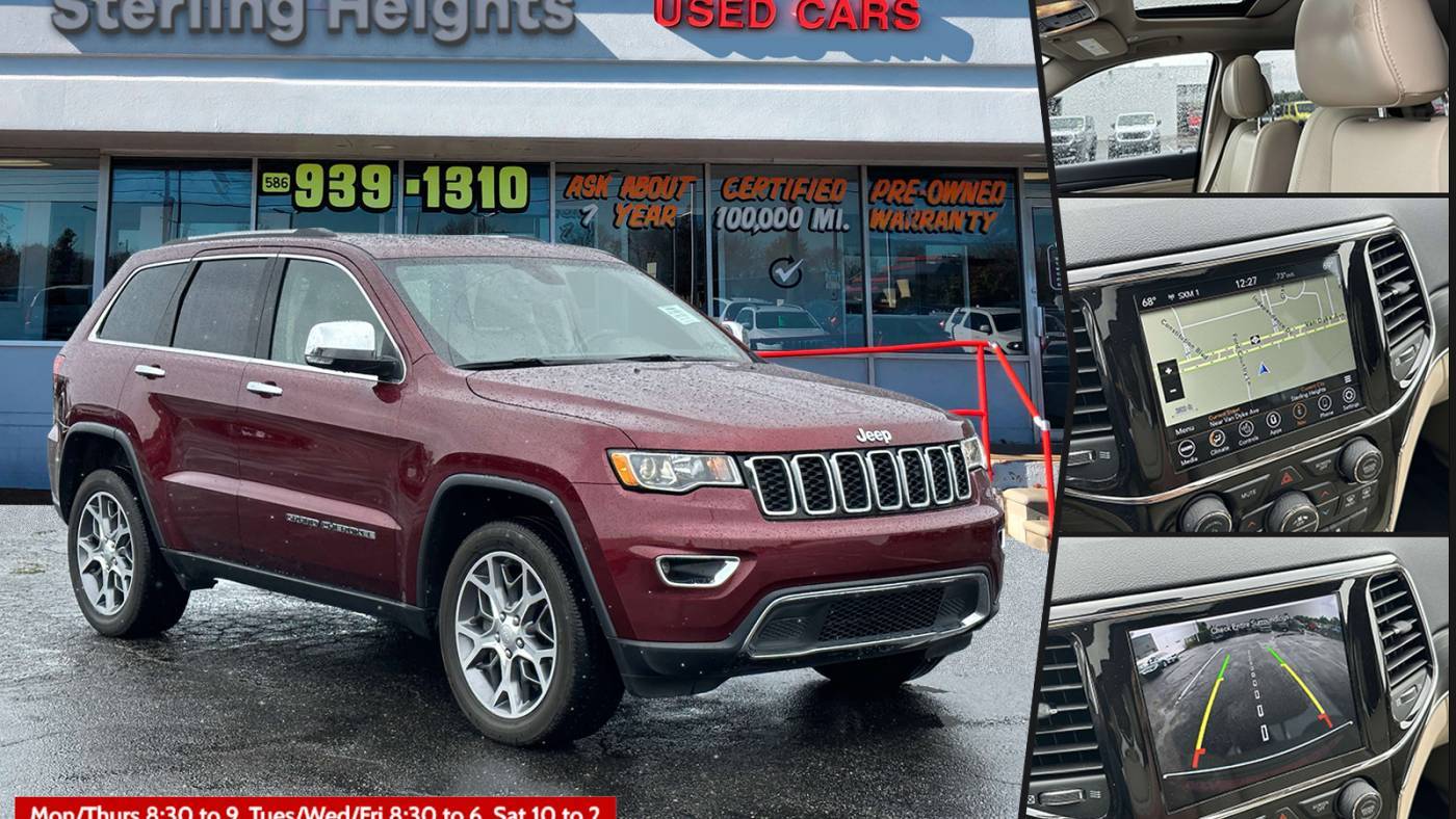 2021 Jeep Grand Cherokee WK Limited — SUV — 25,484 mi — Sterling Heights, MI