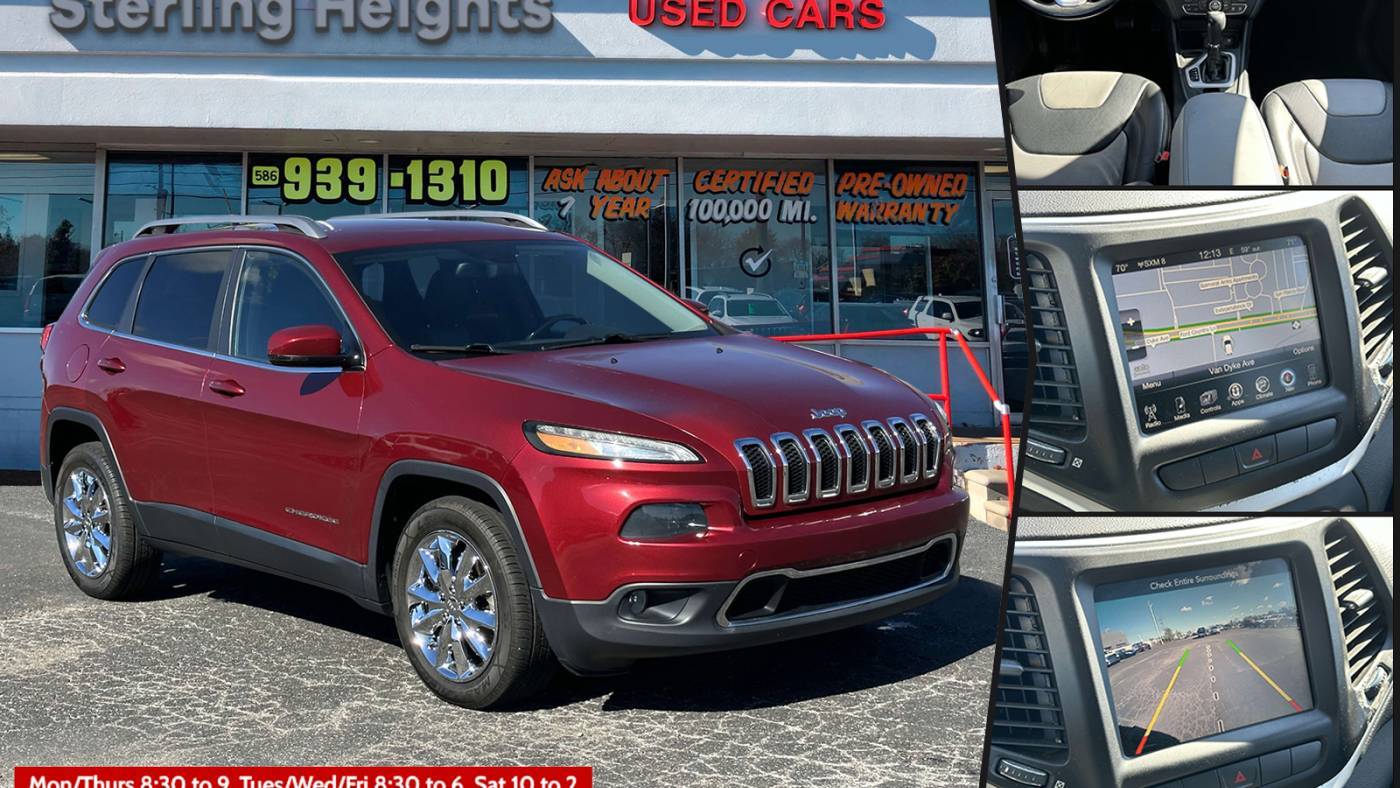 2014 Jeep Cherokee Limited — SUV — 91,717 mi — Sterling Heights, MI