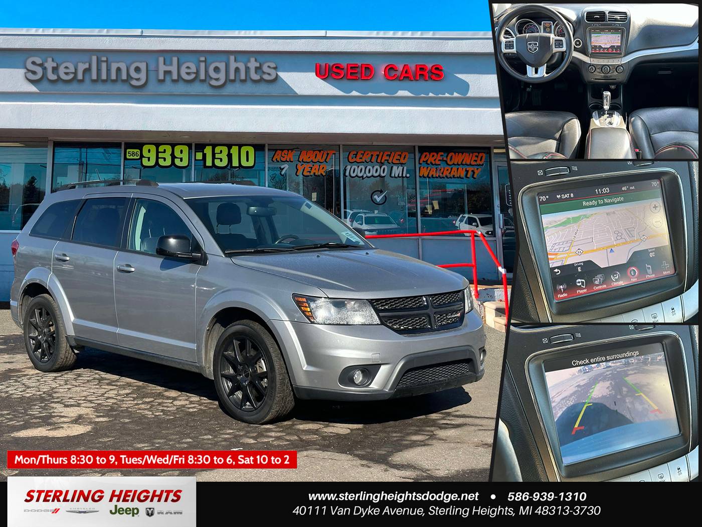 2017 Dodge Journey GT — SUV — 70,783 mi — Sterling Heights, MI