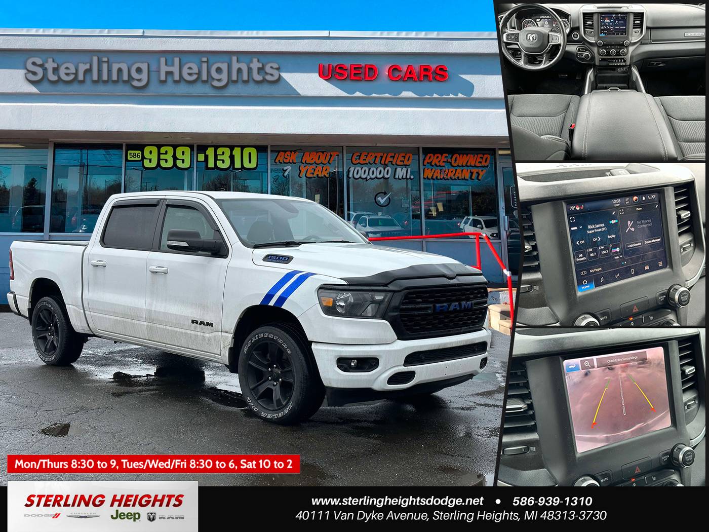 2022 Ram 1500 Big Horn — Pickup Truck — 27,657 mi — Sterling Heights, MI