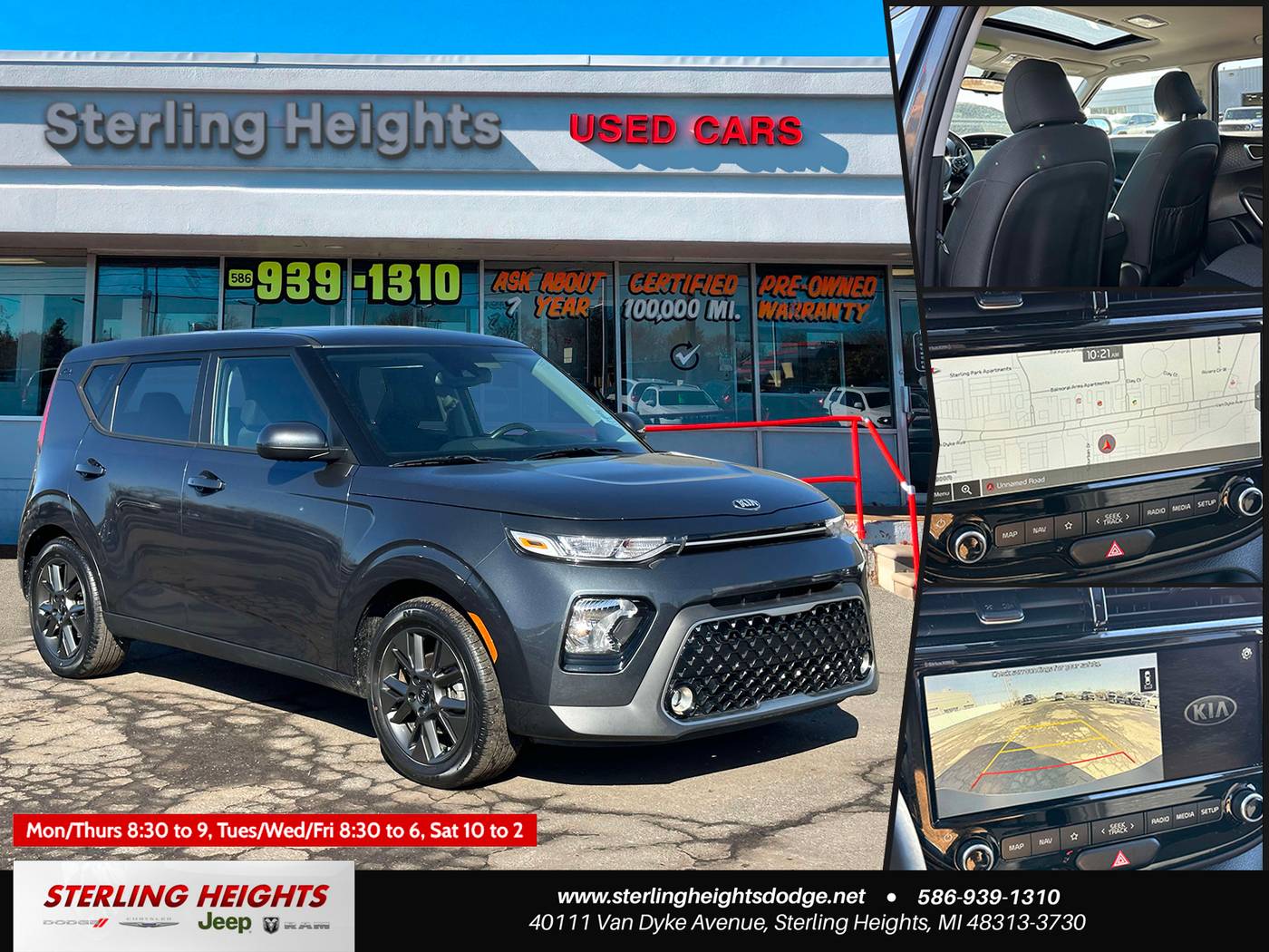 2021 Kia Soul EX — Hatchback — 15,476 mi — Sterling Heights, MI