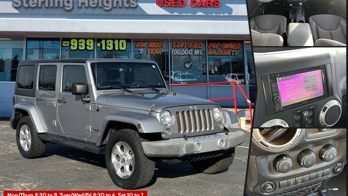 2014 Jeep Wrangler Sahara — SUV — 169,692 mi — Sterling Heights, MI