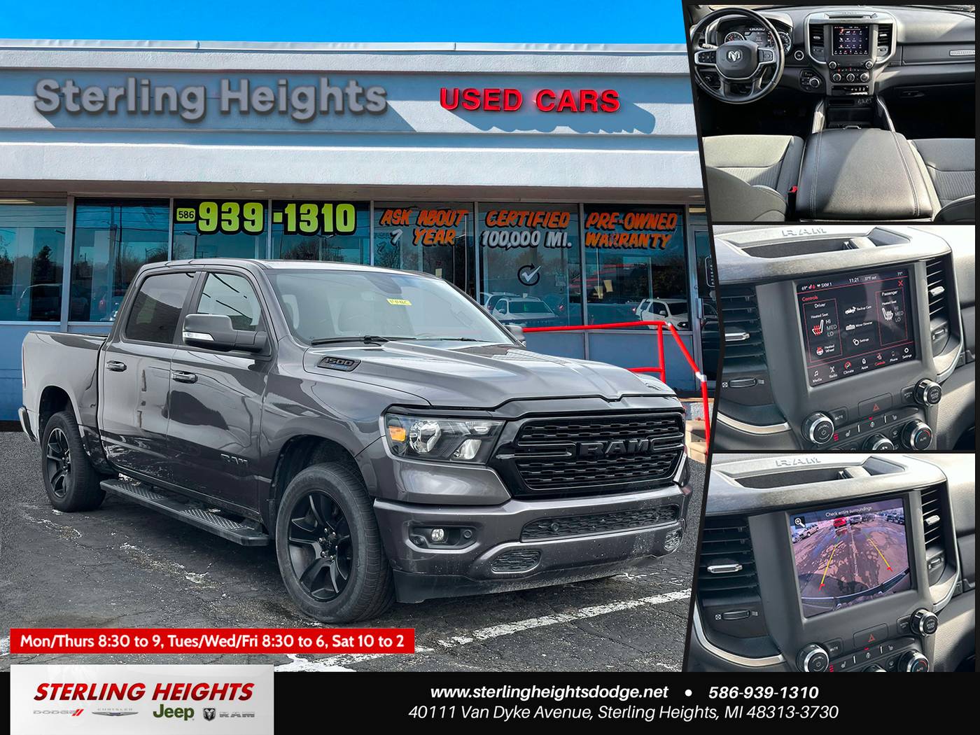 2022 Ram 1500 Big Horn — Pickup Truck — 34,551 mi — Sterling Heights, MI