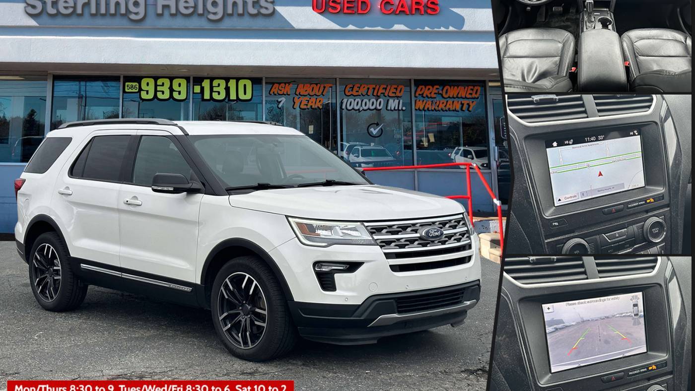2018 Ford Explorer XLT — SUV — 105,689 mi — Sterling Heights, MI