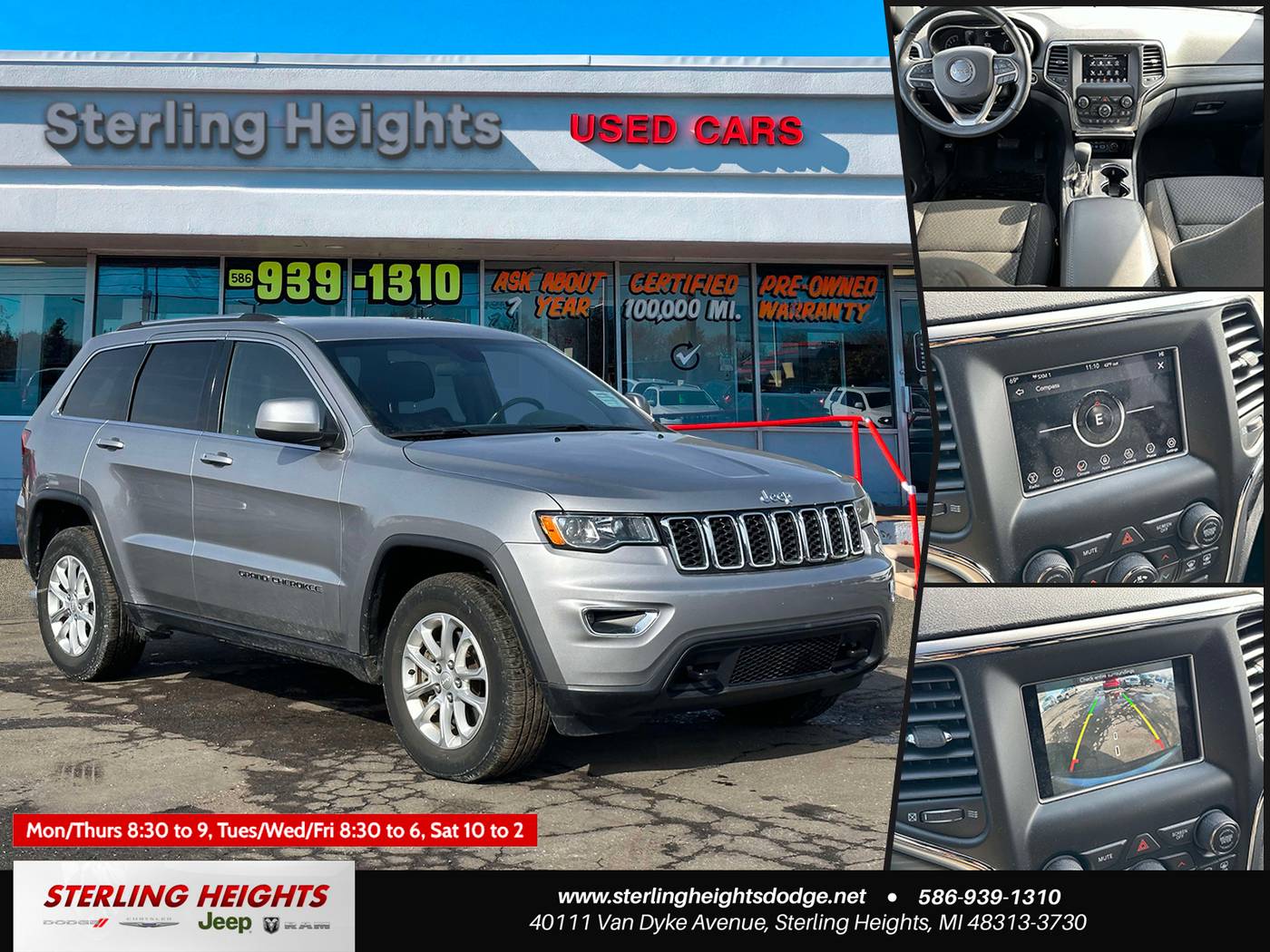 2021 Jeep Grand Cherokee WK Laredo E — SUV — 3,824 mi — Sterling Heights, MI