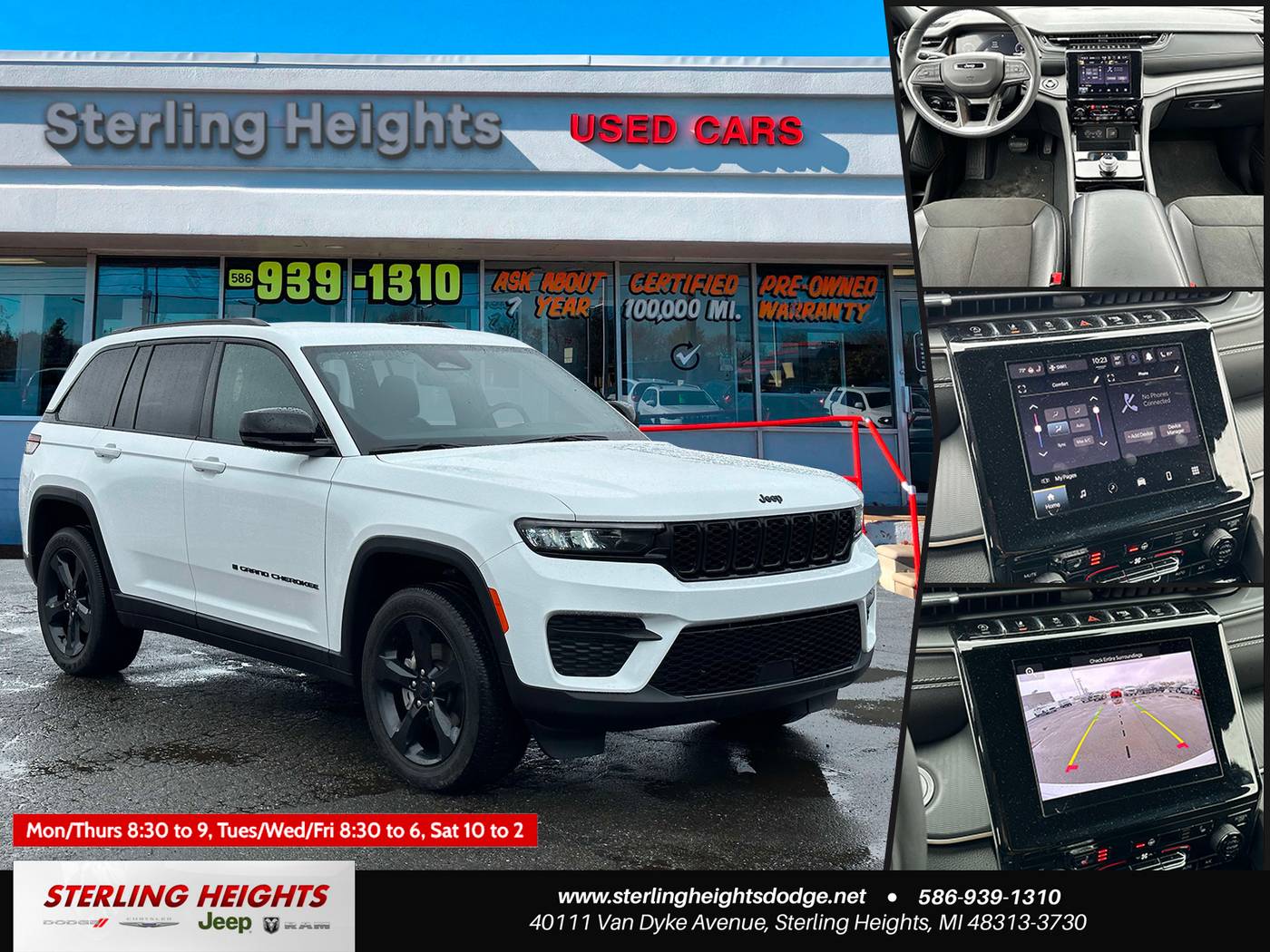 2023 Jeep Grand Cherokee Altitude — SUV — 15,242 mi — Sterling Heights, MI