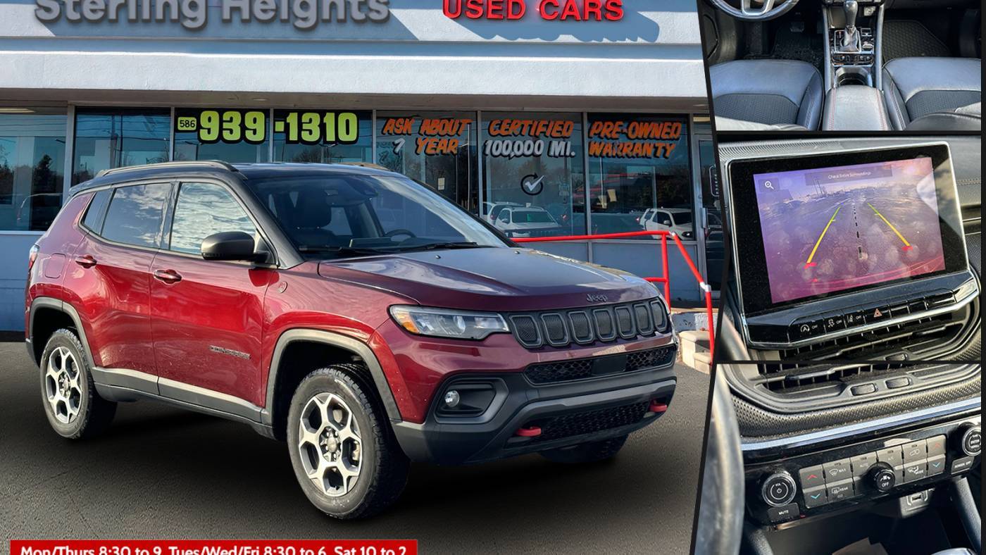 2022 Jeep Compass Trailhawk — SUV — 23,279 mi — Sterling Heights, MI