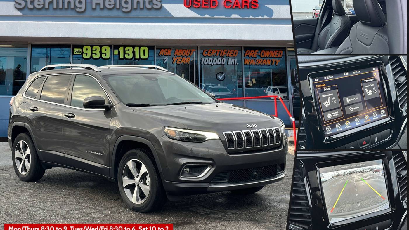 2021 Jeep Cherokee Limited — SUV — 8,378 mi — Sterling Heights, MI