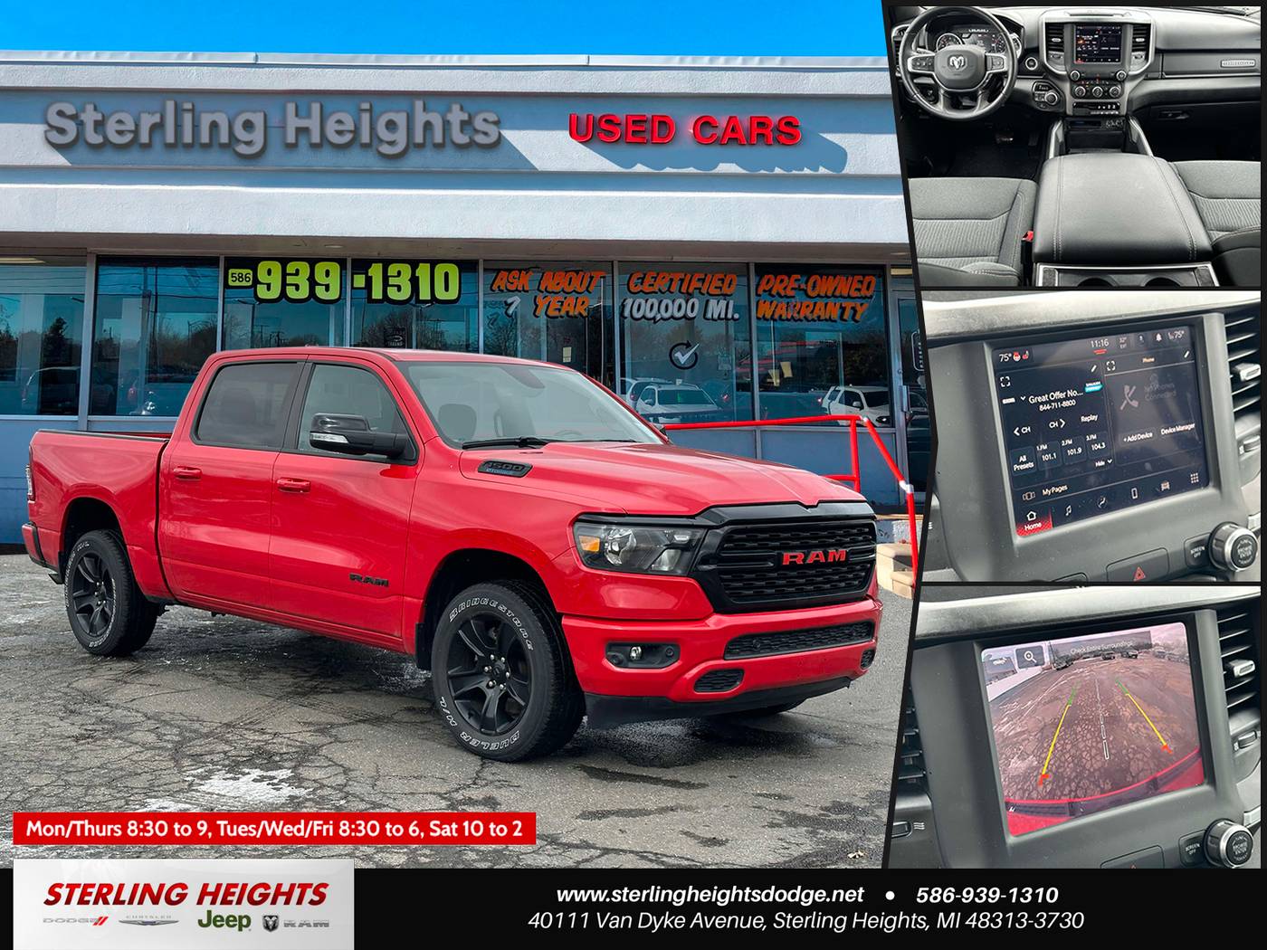 2022 Ram 1500 Big Horn — Pickup Truck — 13,677 mi — Sterling Heights, MI