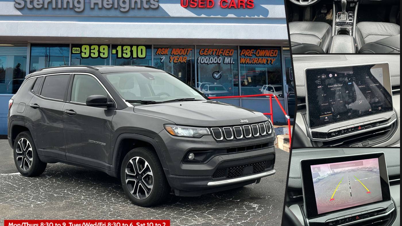 2022 Jeep Compass Limited — SUV — 34,078 mi — Sterling Heights, MI