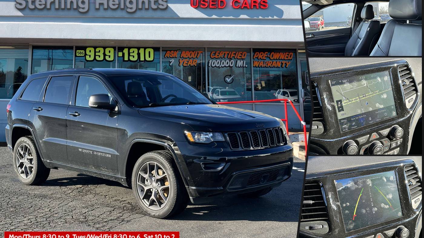 2021 Jeep Grand Cherokee WK 80th Anniversary — SUV — 10,844 mi — Sterling Heights, MI