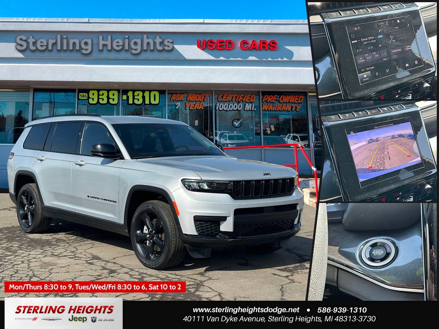 2023 Jeep Grand Cherokee Altitude — SUV — 20,923 mi — Sterling Heights, MI