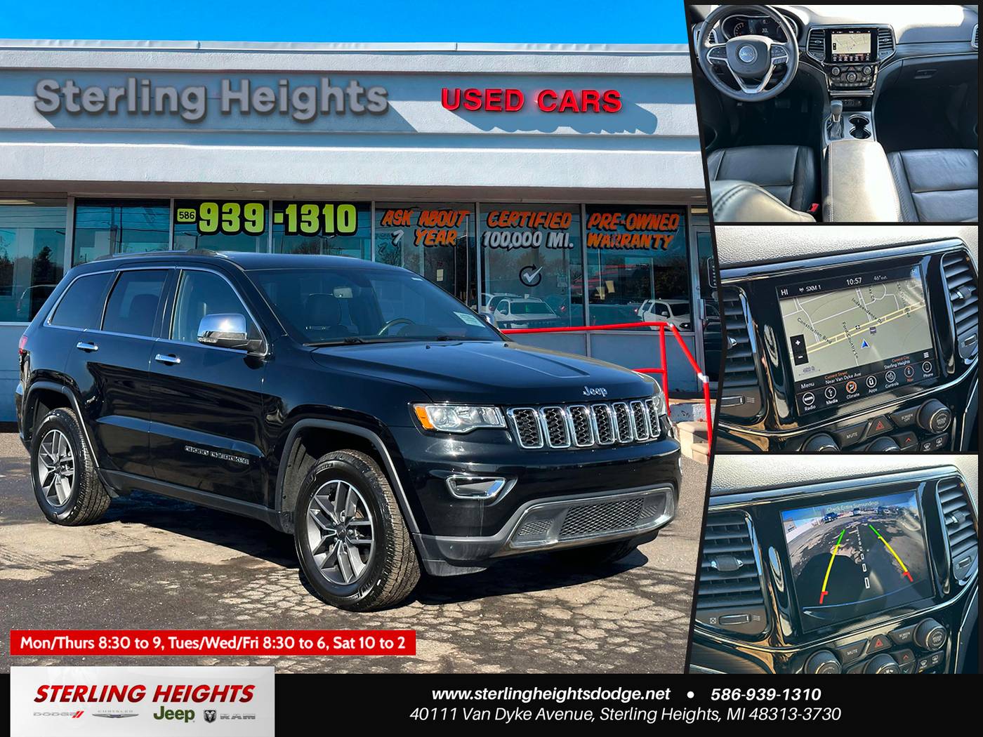 2019 Jeep Grand Cherokee Limited — SUV — 67,188 mi — Sterling Heights, MI
