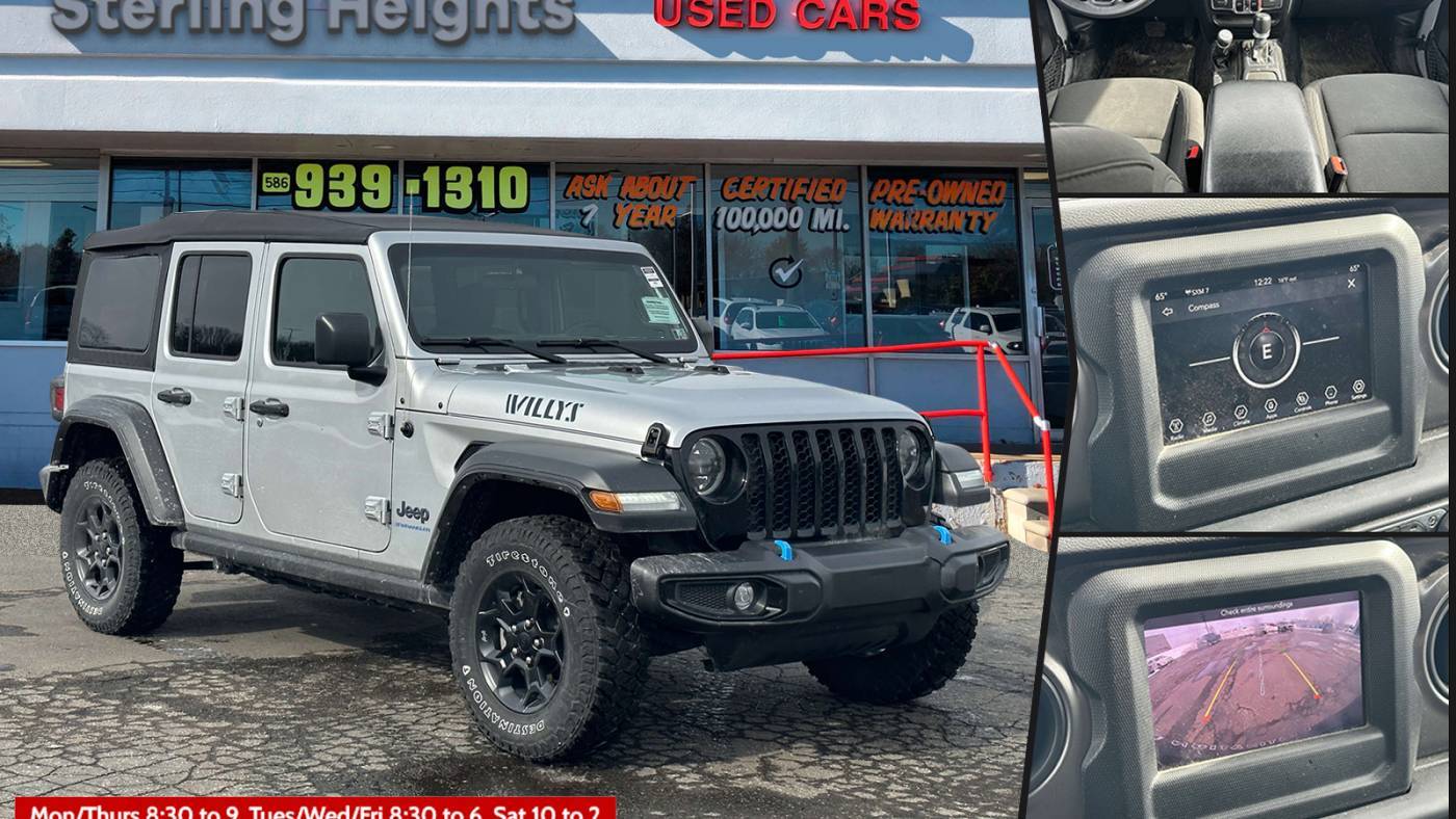2023 Jeep Wrangler 4xe — SUV — 15,040 mi — Sterling Heights, MI