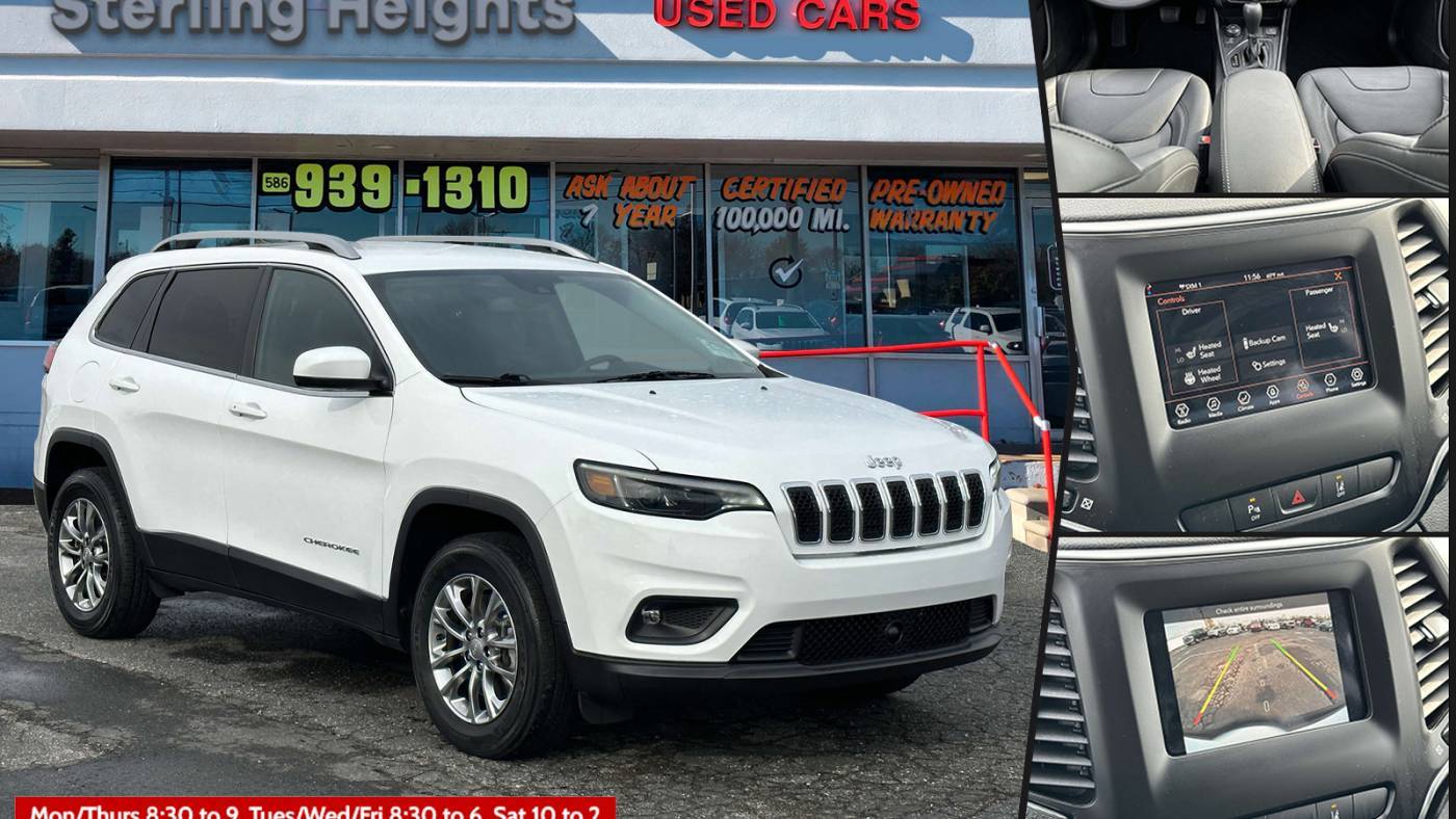 2021 Jeep Cherokee Latitude Lux — SUV — 21,230 mi — Sterling Heights, MI