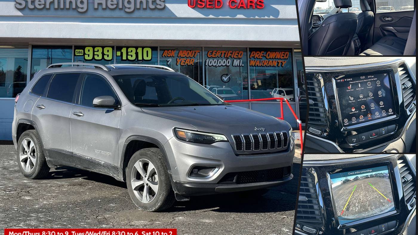2021 Jeep Cherokee Limited — SUV — 21,288 mi — Sterling Heights, MI