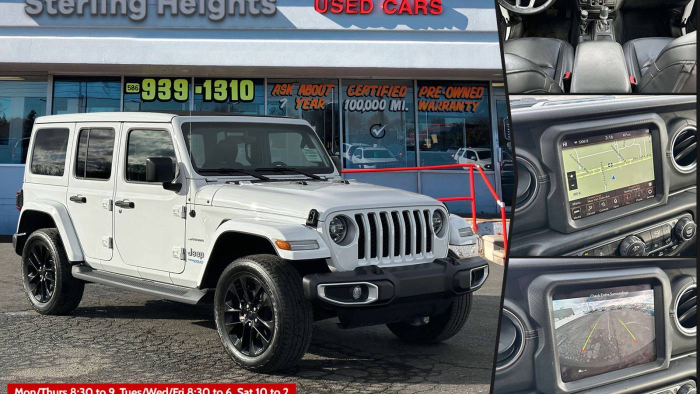 2021 Jeep Wrangler Sahara 4xe — SUV — 46,163 mi — Sterling Heights, MI