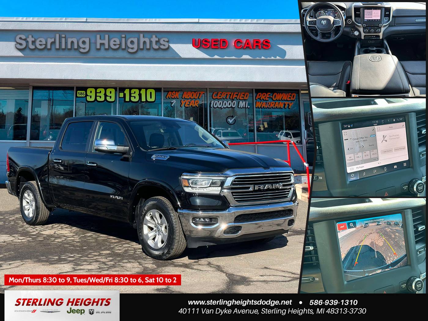 2022 Ram 1500 Laramie — Pickup Truck — 38,622 mi — Sterling Heights, MI