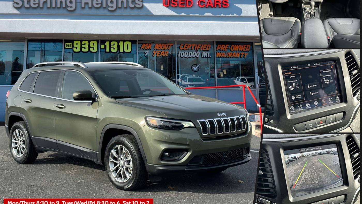 2021 Jeep Cherokee Latitude Lux — SUV — 36,720 mi — Sterling Heights, MI