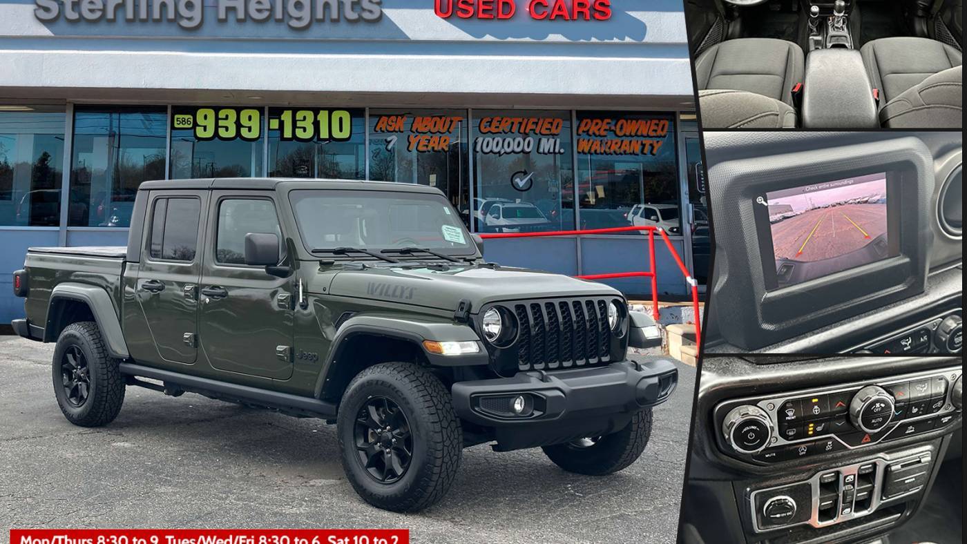 2021 Jeep Gladiator Willys — Pickup Truck — 29,437 mi — Sterling Heights, MI