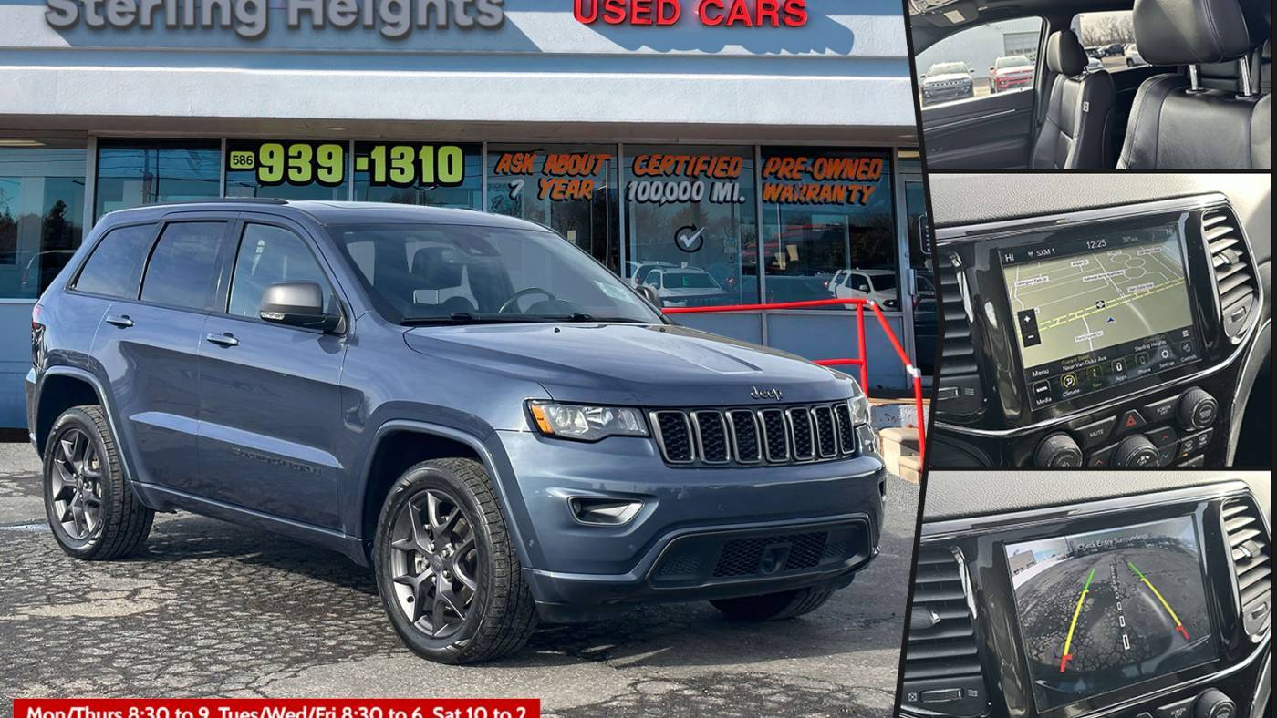 2021 Jeep Grand Cherokee WK 80th Anniversary — SUV — 59,797 mi — Sterling Heights, MI