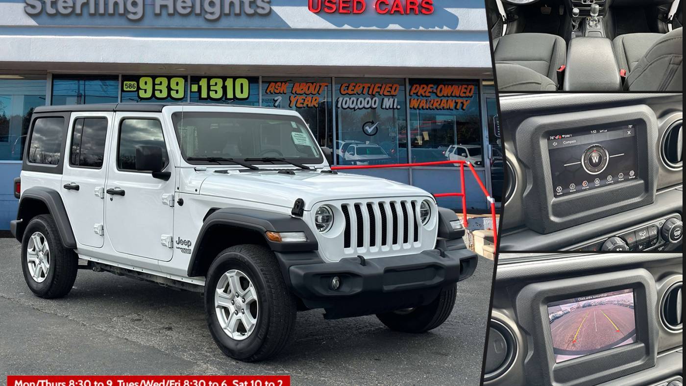 2021 Jeep Wrangler Sport S — SUV — 20,775 mi — Sterling Heights, MI
