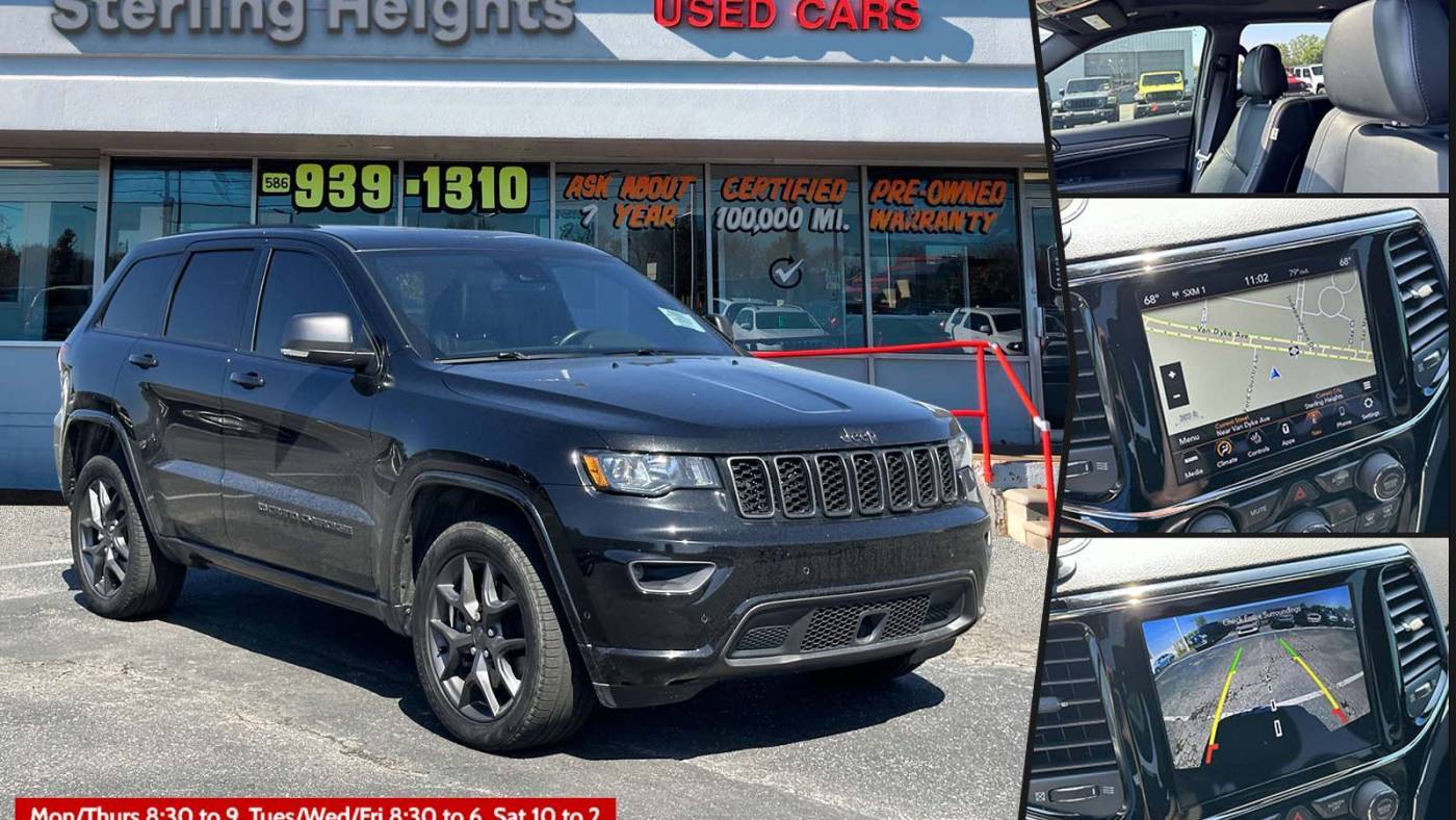 2021 Jeep Grand Cherokee WK 80th Anniversary — SUV — 18,706 mi — Sterling Heights, MI