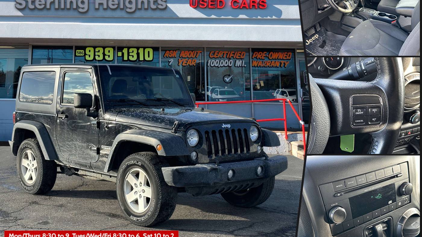 2018 Jeep Wrangler Sport S — SUV — 87,273 mi — Sterling Heights, MI