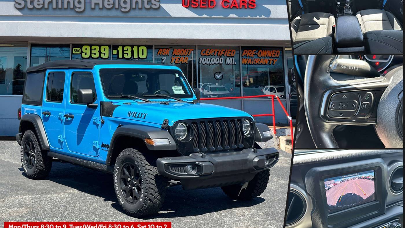 2021 Jeep Wrangler Willys — SUV — 30,519 mi — Sterling Heights, MI