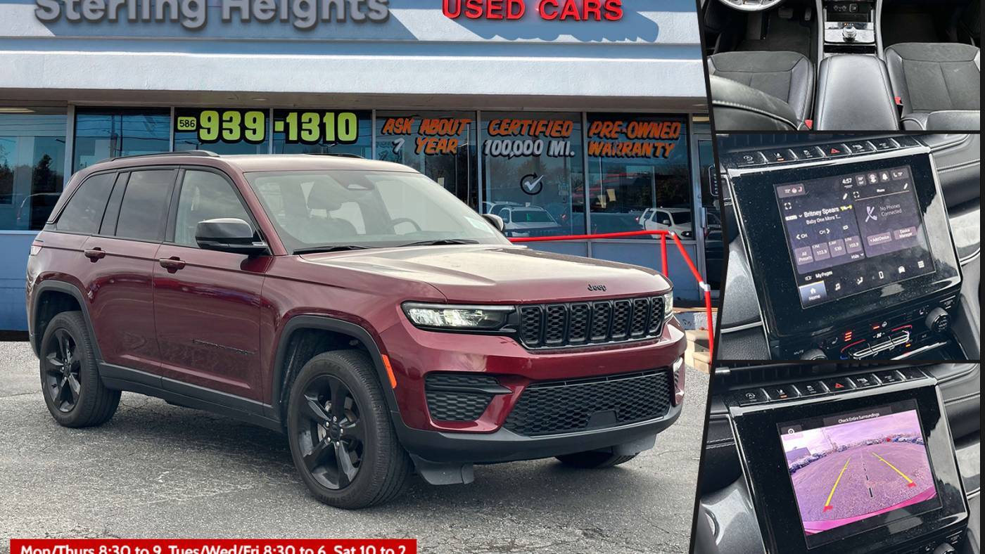 2023 Jeep Grand Cherokee Altitude — SUV — 21,886 mi — Sterling Heights, MI