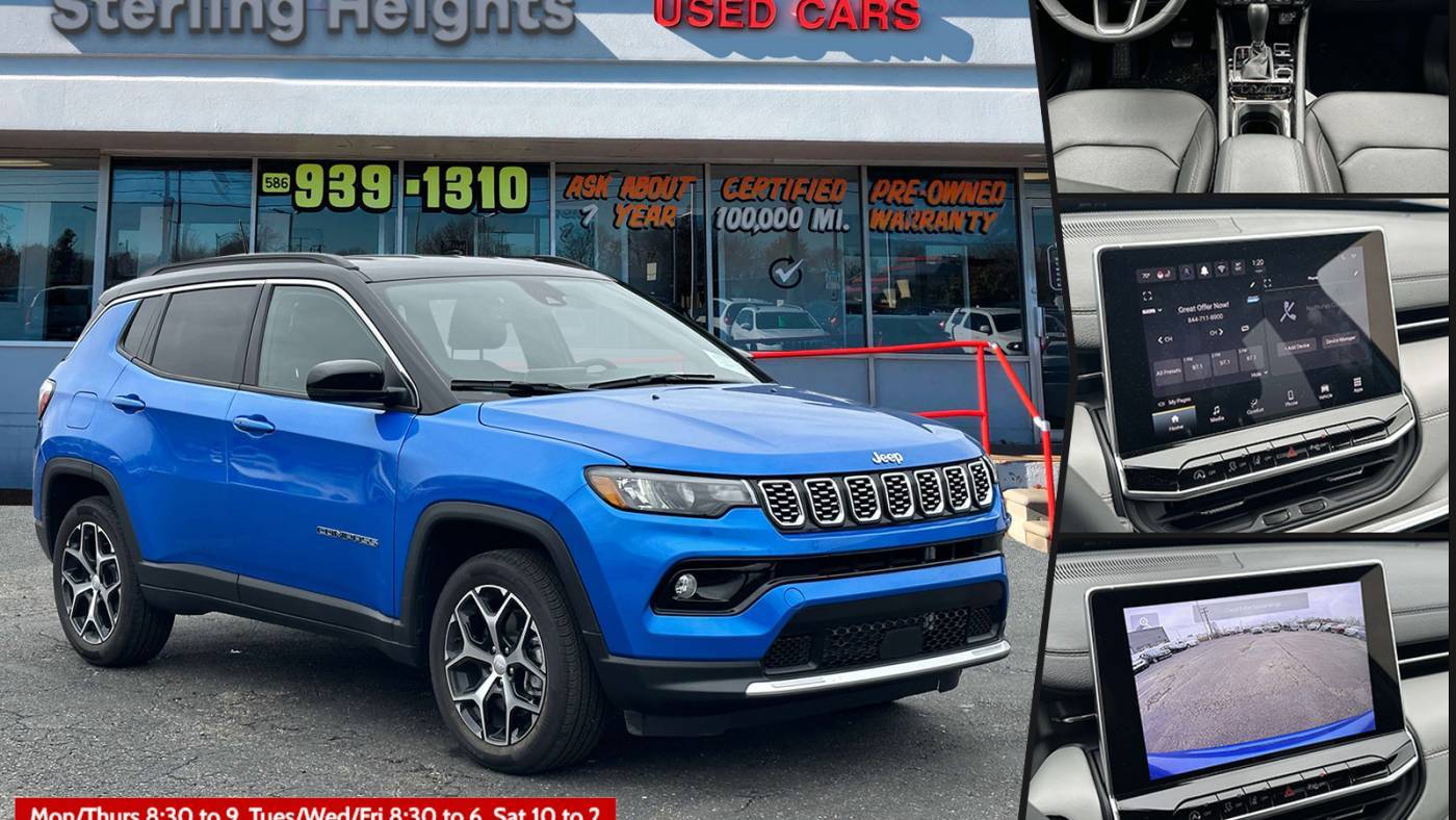 2024 Jeep Compass Limited — SUV — 2,452 mi — Sterling Heights, MI