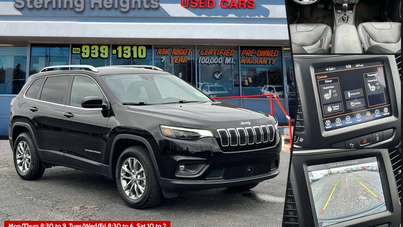 2021 Jeep Cherokee Latitude Lux — SUV — 22,537 mi — Sterling Heights, MI
