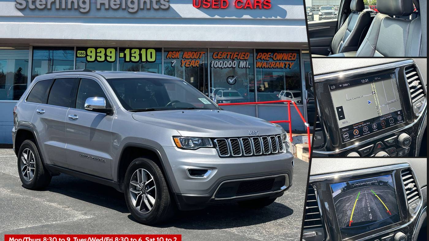 2021 Jeep Grand Cherokee WK Limited — SUV — 29,326 mi — Sterling Heights, MI