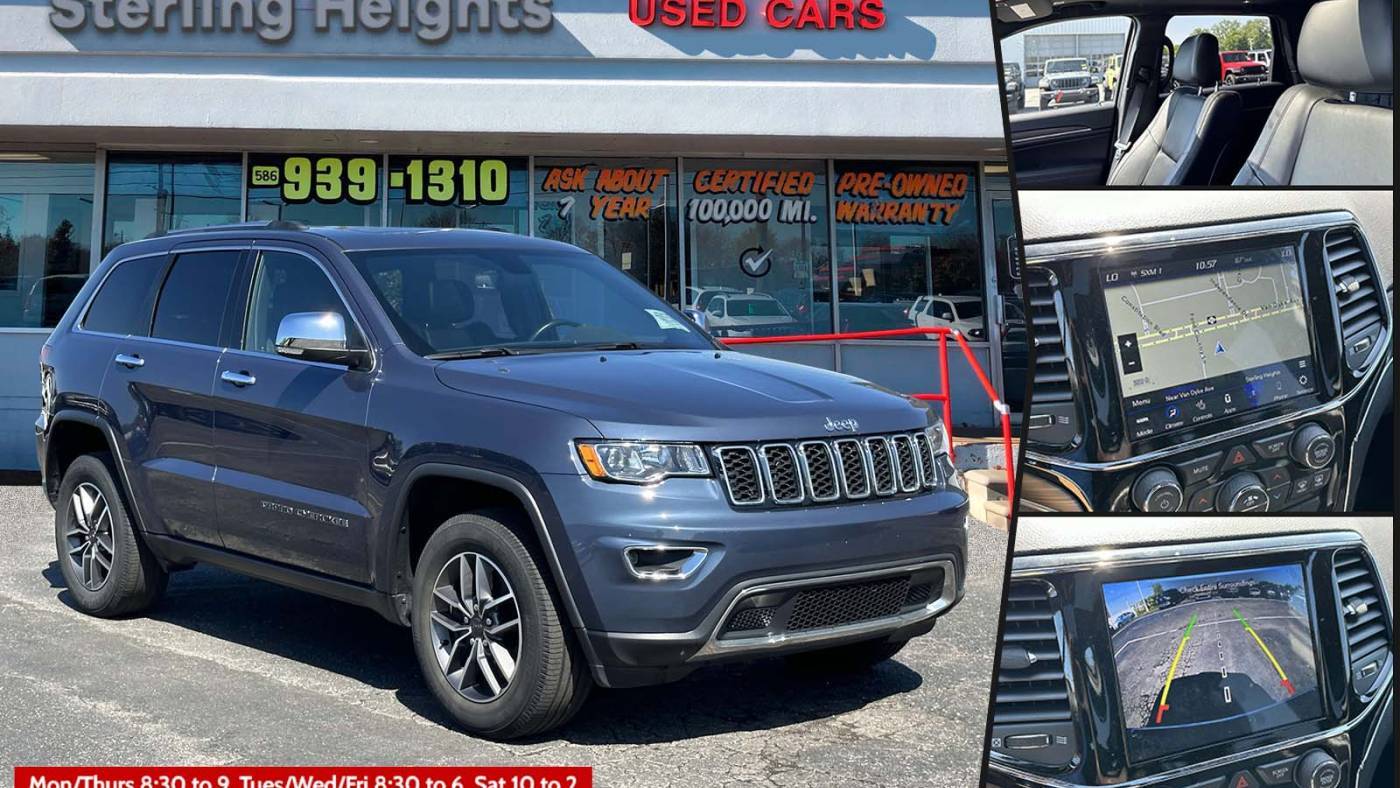 2021 Jeep Grand Cherokee WK Limited — SUV — 31,165 mi — Sterling Heights, MI