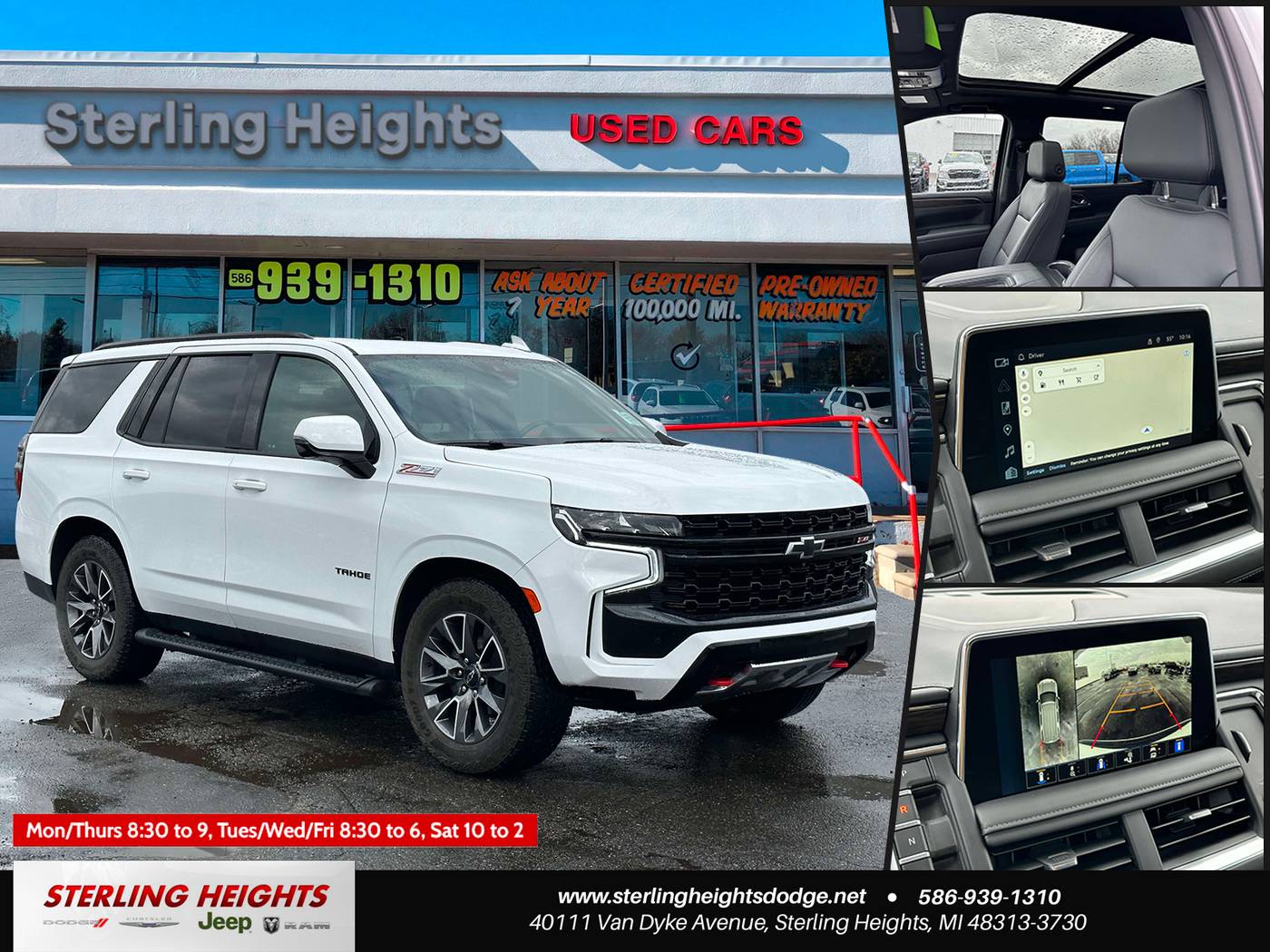 2023 Chevrolet Tahoe Z71 — SUV — 18,252 mi — Sterling Heights, MI