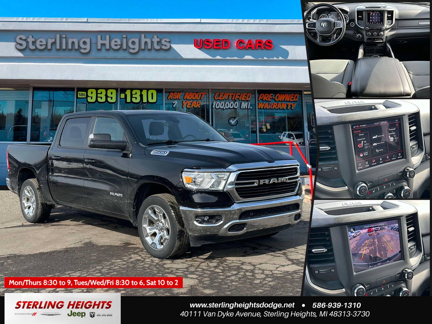 2021 Ram 1500 Big Horn — Pickup Truck — 32,786 mi — Sterling Heights, MI