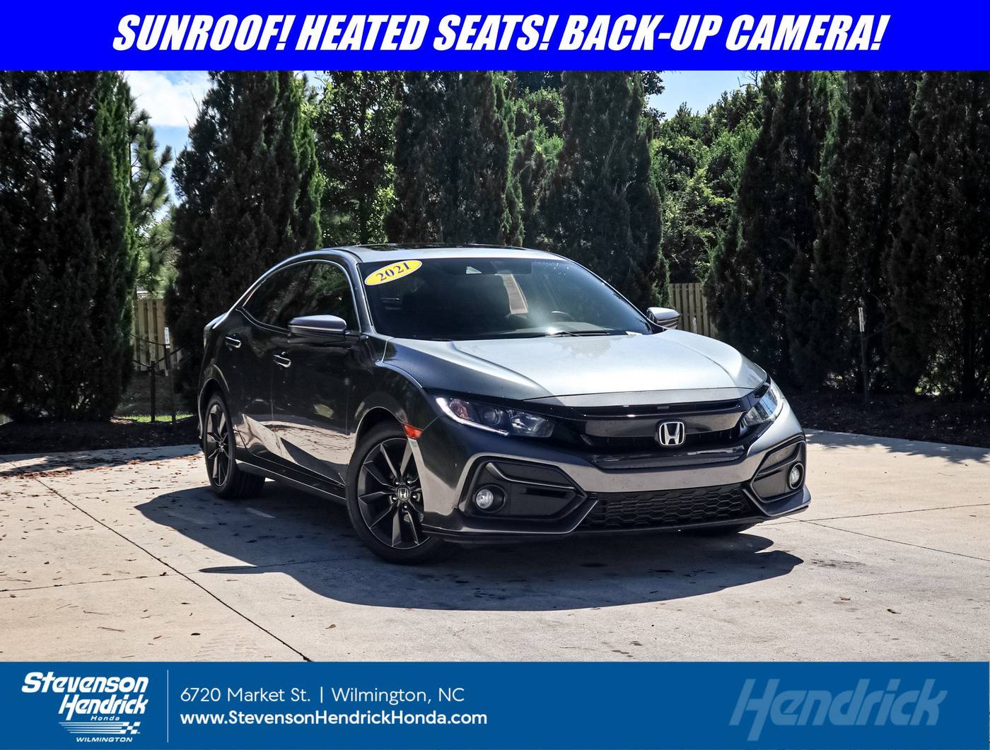 2021 Honda Civic EX — Hatchback — 83,386 mi — Wilmington, NC