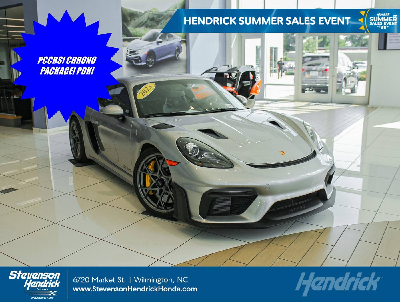 2023 Porsche 718 Cayman GT4 RS — Coupe — 1,543 mi — Wilmington, NC
