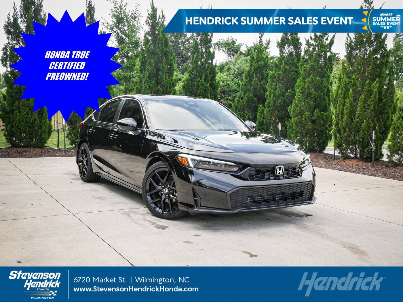 2025 Honda Civic Sport — Hatchback — 1,330 mi — Wilmington, NC