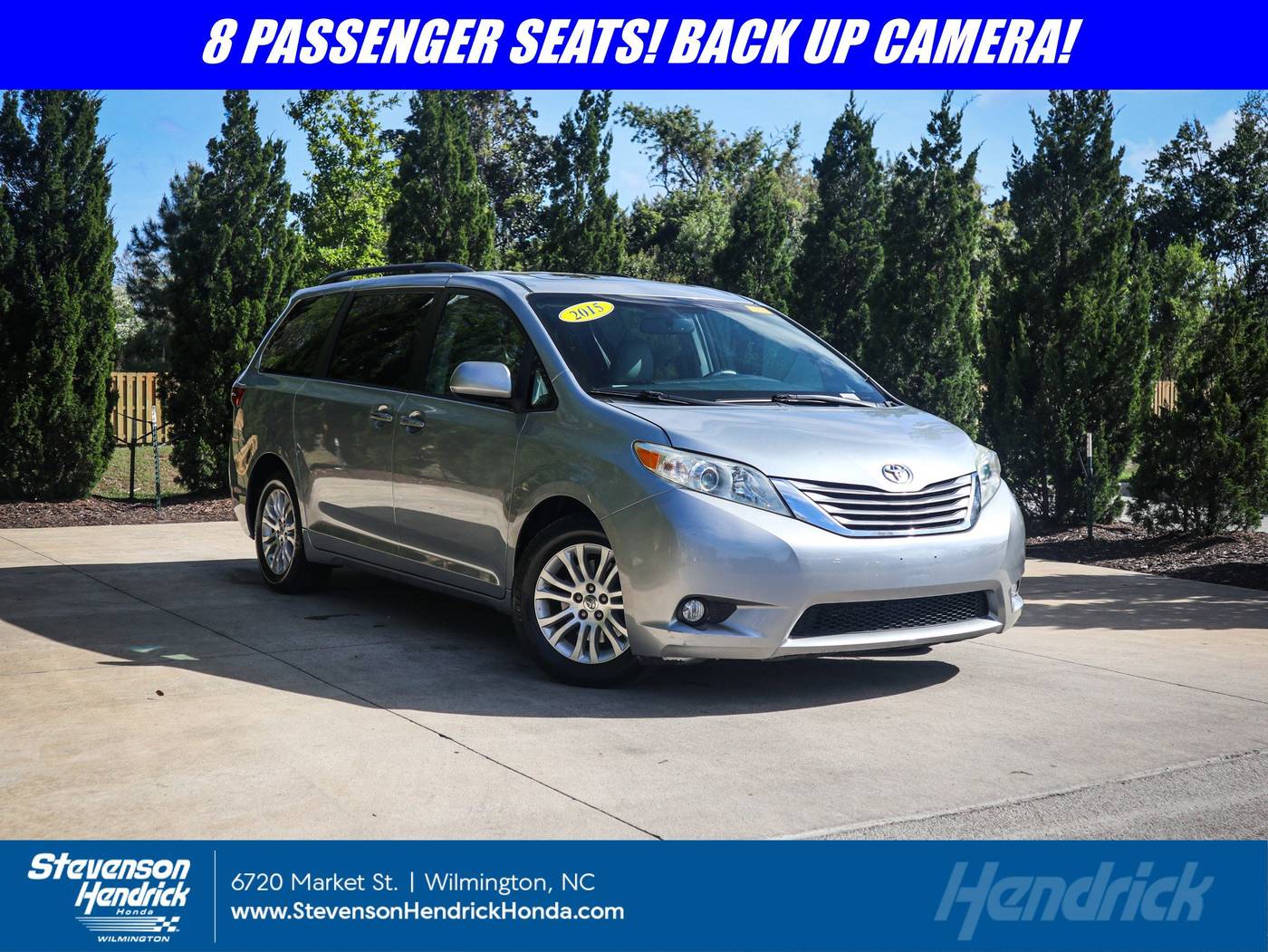 2015 Toyota Sienna XLE — Minivan — 95,705 mi — Wilmington, NC